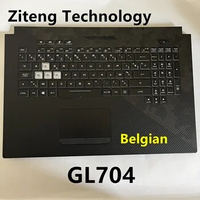 Belgian Backlit keyboard for ASUS ROG Strix Scar GL704 GL704S7CM GL704GM GL704GV GL704GV-DS74 GL704GW Palmrest Upper Case COVER