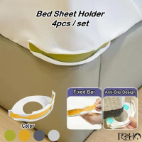 Pengikat Cadar Anti-slip Bedsheet Clip Cover Fixer 4 Pcs PP Bed Cover Buckle Invisible Bed Sheet Hol
