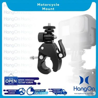 AKASO Motorcycle Mount Bracket Kamera Stabil untuk Stang Motor Smartphone Holder Action Camera Akaso