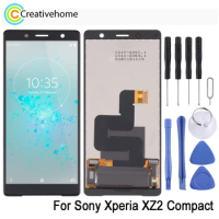 5.0-inch LCD Screen Display for Sony Xperia XZ2 Compact with Digitizer Full Assembly Repair Spare Part