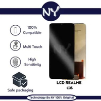 NY PREMIUM LCD REALME C35 BLACK