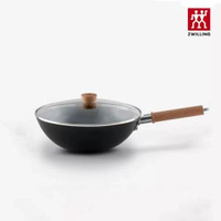 雙立人 鐵製炒鑊30cm家用炒鑊無塗層不易粘鐵鑊炒餸鑊灶具通用