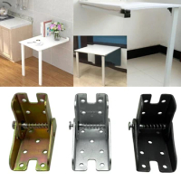 90 Degree Self-Locking Folding Hinge Table Legs Chair Extension Foldable Feet Hinges Hardware Sofa Bed Lift Support Hinge