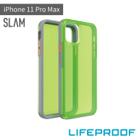 【LifeProof】iPhone 11 Pro Max 6.5吋 SLAM 防摔保護殼(透黃/綠)