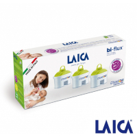 LAICA萊卡 義大利進口 長效八周 母嬰雙流濾芯3入 F3MEX02 (瞬熱飲水機、除菌濾水壺適用)