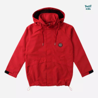 Twist Kids Twist Kids - Arsa C, Rise Up, Jaket Parasut Anak Laki-Laki Tema Indonesia Warna Merah (Re