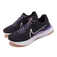 【NIKE 耐吉】慢跑鞋 Wmns React Infinity Run FK 3 女鞋 紫 白 橘 針織鞋面 運動鞋(DD3024-502)
