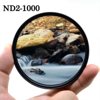 KnightX ND2 to ND1000 ND Lens Filter For canon eos sony nikon color d80 1200d dslr d600 d5300 d70 49MM 52mm 55mm 58mm 67mm 77mm