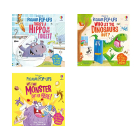 หนังสือเด็ก Usborne Peculiar pop ups สำหรับเด็ก อายุ 3ขวบ+