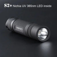 Convoy S2+ with Nichia UV 365nm LED inside UV Flashlight 18650 Ultra Violet Light Ultraviolet Lantern Lanterna Torch Check money