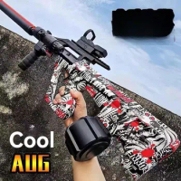 AUG Hydrogel Guns Electric Manual 2 Modes Toy Guns Antistress Water Paintball Model Airsoft Weapons for Adults Boys CS Fighting