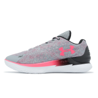 Under Armour UA 籃球鞋 Curry 1 Low Flotro NM2 男鞋 灰 粉 輕量 Flow UA 運動鞋 3026278401