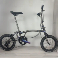 Titanium -DX Titanium Folding bike 4 Speed