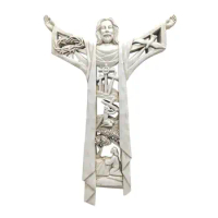 Risen Christ Statue, Wall Sculpture Collection Ornaments Gifts Religious Relics