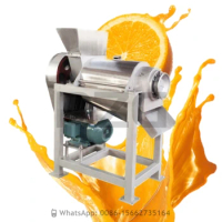 1.5T/H Industrial Spiral Fruit Juicer Ginger Apple Carrot Pear Juice Extractor Machine