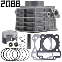 Motorcycle cylinder kit for Suzuki scooter EFI UU125T-2 UY125T 52.5mm bore 12mm pin 125cc 10K