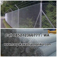 JAVA MESH Kawat Harmonika Galvanis Tebal 1,6mm Kotak 6cm x 6cm Custom Ukuran Pagar Kandang Ayam Lapa