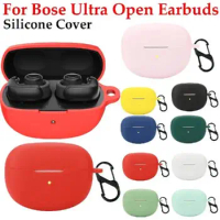 Cover for Bose Ultra Open Earbuds Case Protective Cover Anti-fall Soft Silicone Wireless Bluetooth Carrying