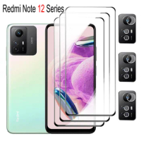 Redmi Note 12 Tempered Glass redmi note 12s Screen Protector For Xiaomi redmi note 12 pro 5g Mica camera for note12 pro plus