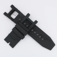 New Luxury Style Strap 28mm Black Strap Waterproof Rubber Replacement Watch Band Belt Special Popular For Invicta 6043 style