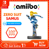 Nintendo Amiibo  - ZERO SUIT SAMUS - for Nintendo Switch Game Console Game Interaction Model