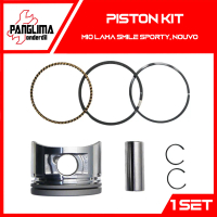 Piston Kit Mio Lama Smile Sporty & Nouvo Kit Ring Seher Assy Oversize Ukuran 50 PANGLIMA