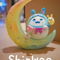 Shinwoo The Moon and Dreams Series Blind Box Toys Cute Action Anime Figure Kawaii Mystery Box Model Designer Doll Cute Gift