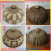 COVER SARUNG TUTUP PENUTUP TUDUNG SAJI BULAT MEJA MAKAN MAKANAN BONEKA TEDDY TEDY TEDI BEAR BERUANG