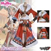 Identity V Luminous Cup Barmaid Cosplay Costume Game Identity V Demi Bourbon Cosplay Costume Luminous Cup Cosplay Uniforms suits