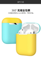 AirPods保護套液態硅膠蘋果新airpod2代無線藍牙耳機套透明防塵軟殼aripods超薄原裝盒子