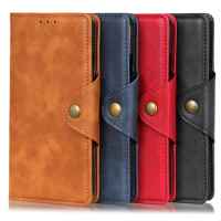 HT9 Shockproof Case for Oneplus Nord 2 5G Retro Flip Case Classic Leather Card Cover One Plus Nord 2 Shell OnePlus Nord2 Wallet