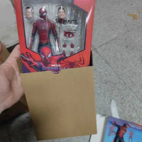 15CM Spider Man Upgrade Suit Game Edition SpiderMan Action Figure Collectable Model Toy gIFT