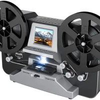 Film Digitizer Machine with 2.4" LCD,(Convert 3 inch and 5 inch Film reels into Digital) with 32 GB SD Card