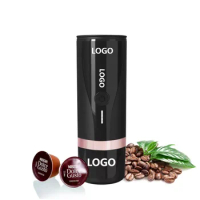 2023 HOT Food Grade Material 2 In 1 Function Mini USB Coffee Maker 12V Portable Coffee Machine For Nespresso Capsule