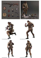 PlayArts 改-潛龍諜影5 原爆點 Snake (Snake Splitter Ver) 限定版