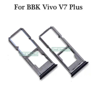 For BBK Vivo V7+ / Vivo V7 Plus Sim Tray Micro SD Card Holder Slot Parts Sim Card Adapter