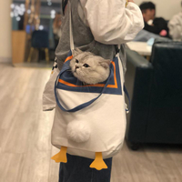 寵物包 寵魔方夏季新款貓包貓咪背包外出便攜包出門攜帶手提貓袋寵物斜挎