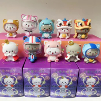 Mitao Cat Blind Box Kawaii With Love Series Season 3 Mysterious Box Cute Cartoon Doll Model Action Figure Guess Bag Kids Gifts