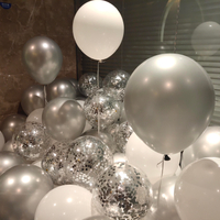 生日派對氦氣球裝飾場景結婚房布置加厚防爆汽球【步行者戶外生活館】