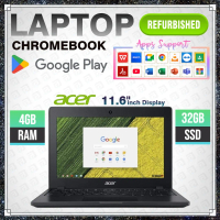 (Refurbished) Acer C771 Chromebook Laptop / 11.6\ inch Display / Intel Celeron / 4GB RAM / 16GB - 32