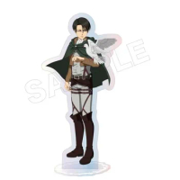 Attack on Titan Anime Levi Mikasa Ackerman Eren Armin Acrylic Stand Erwin Peace Dove Action Figure Dot Pixis