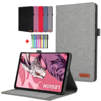 Cloth TPU Protective Cover For Lenovo Legion Y700 Case 2023 8.8 inch Tablet Funda For Legion Y700 8.8 Cover Etui + Stylus