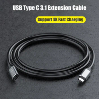 USB C 3.1 Extension Cable Type C Extender Cord 4K Gen2 Thunderbolt 3 Male to Female Cable for MacBook Pro ASUS Extension Cable