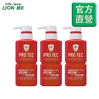 日本獅王LION PRO TEC頭皮養護控油洗髮精 300g x3