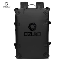 OZUKO Men Fashion Backpack Outdoor Motorcycle Helmet Backpacks 15.6" Laptop Backpacks Male Teenager School Bags Travel Mochilas