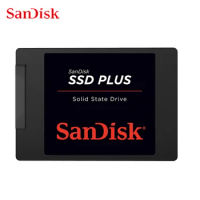 Sandisk SSD 240GB 480GB SATA 3.0 HD SSD Plus 2.5'' Internal Solid State 1TB 2TB Hard Drive Solid State Disk for Laptop Server