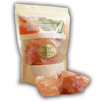 水晶【Naluxe】喜馬拉雅山天然多用途玫瑰鹽500g(水晶消磁、鹽燈換新、清洗蔬果)