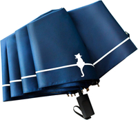 【日本代購】折疊傘輕量晴雨兩用抗風構造UPF50+ 防紫外線100遮光隔熱超防水高耐久度97厘米寬8根傘骨納米折疊傘收納盒附帶收納袋