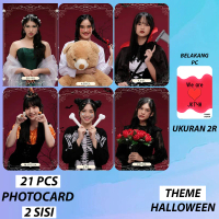 PHOTOCARD 2R 2SISI 21 PC QUALITY HD JKT48 MEMBER THEME HALLOWEEN FOTO AESTETIC KARTU FOTO HIASAN PAJ