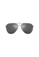 Prada Prada Linea Rossa Men's Pilot Frame Gunmetal Metal Sunglasses - PS 52YS